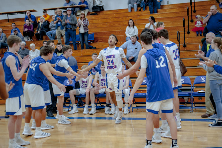 South Spencer vs North Harrison Boys Basketball Photo Gallery