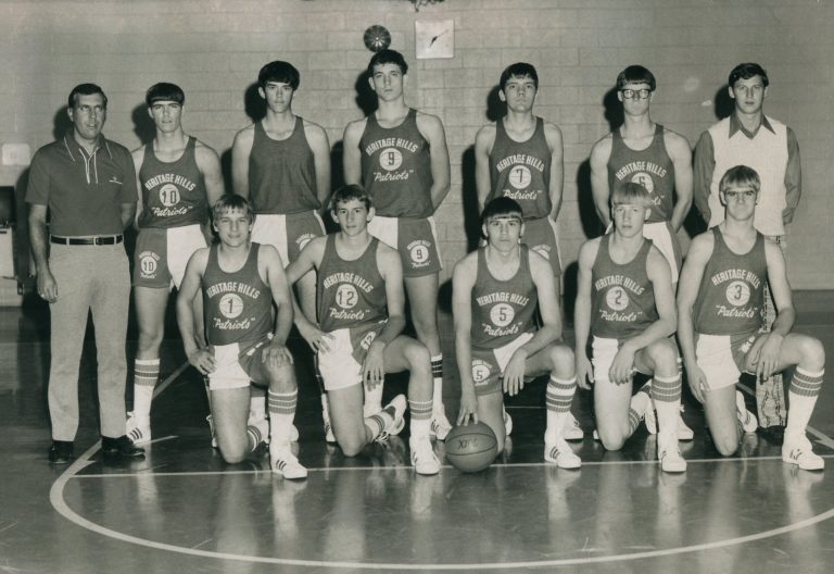 Dale News Nov.22, 1974: Heritage Hills Patriots Will Open 1974-75 Basketball Season Tonite