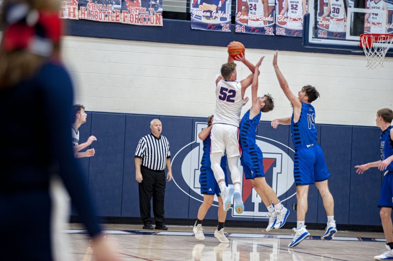Heritage Hills vs North Harrison Boys Basket Ball Photo Gallery