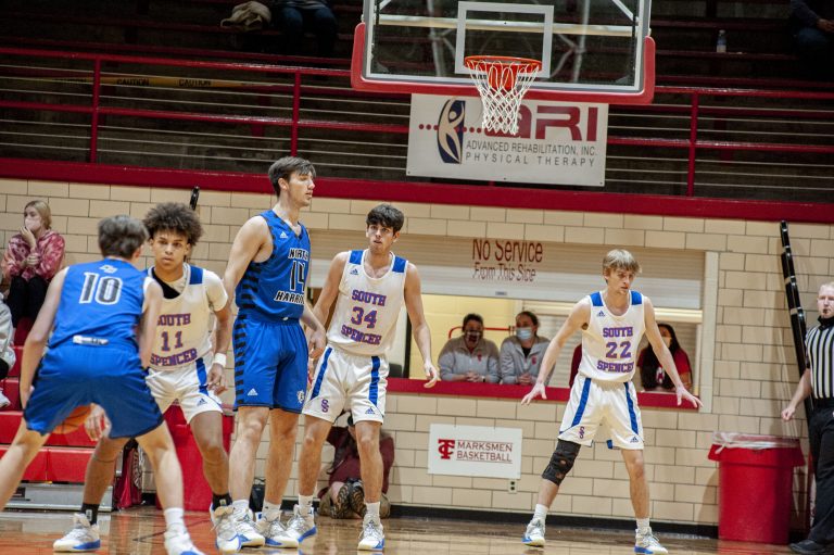 South Spencer vs North Harrison Boys Basketball Photo Gallery