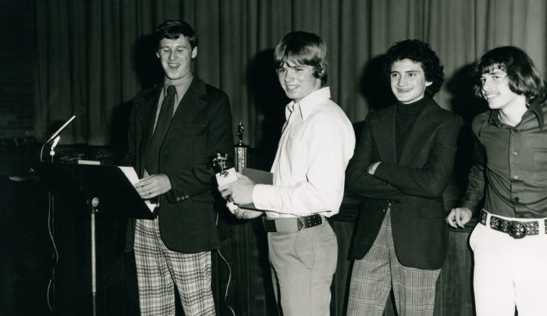 Dale News Nov. 29 1975: Heritage Hills Athletic Dept. Presents Fall Sports Awards