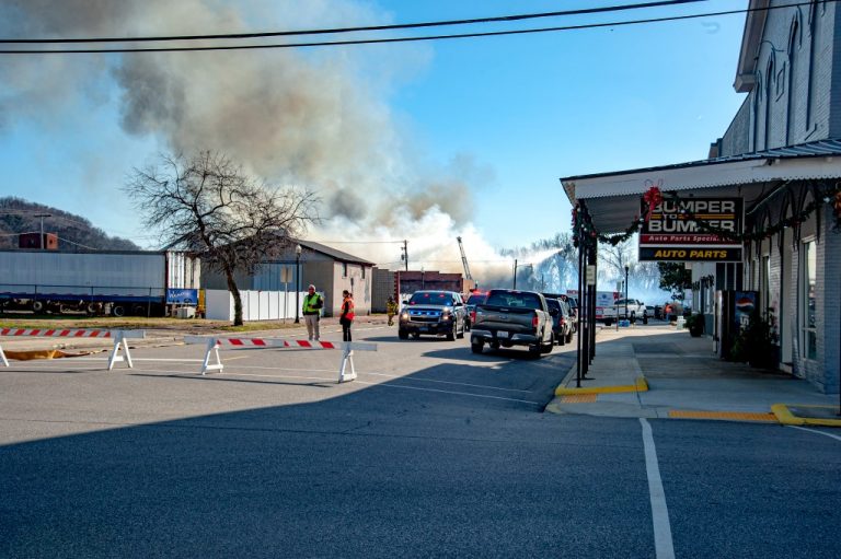Tell City Old Swiss Plywood Fire