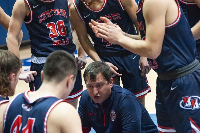 Photo Gallery: Heritage Hills Boys Basketball vs North Harrison Cougars