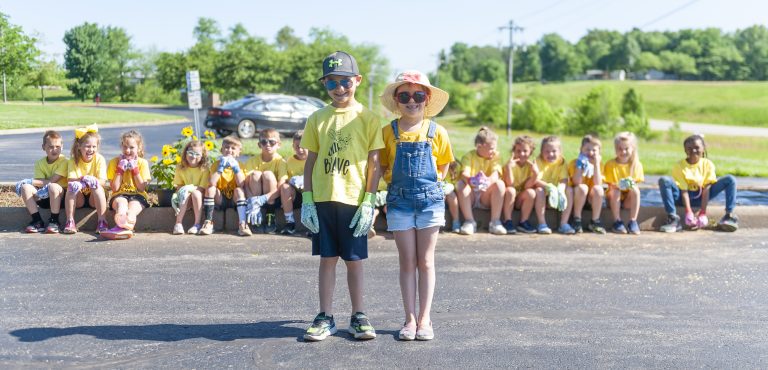 Photo Gallery: Lincoln Trail Flower Planting