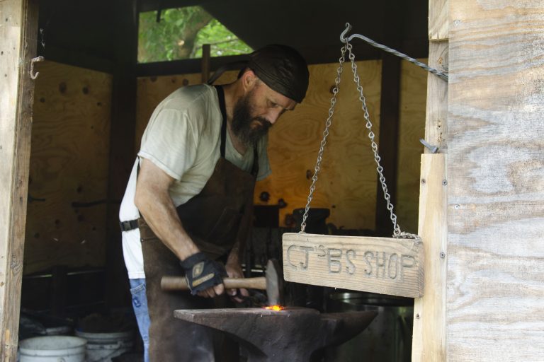 Photo Gallery: Forging Fun at Lincoln Boyhood National Memorial 