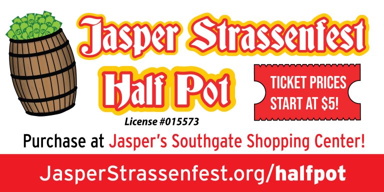 Jasper Strassenfest Half Pot Booth Sales Kickoff on Thursday, July 7th