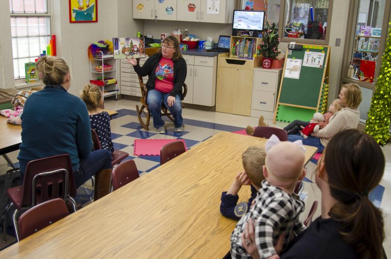 Photo Gallery: Santa Stories at the Dale Library