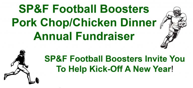 SP&F Football Boosters Annual Pork Chop and Chicken Dinner Fundraiser