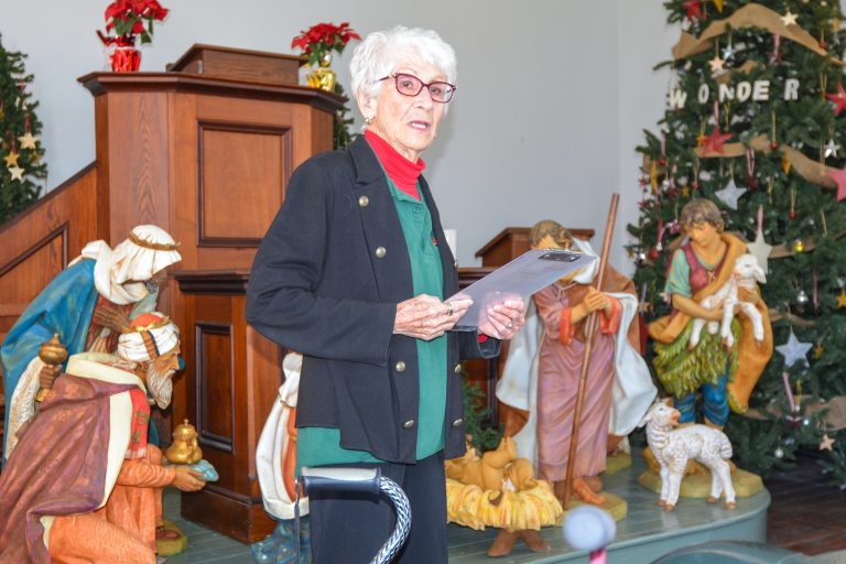 Photo Gallery: Fontanini Nativity dedication at Santa Claus Museum