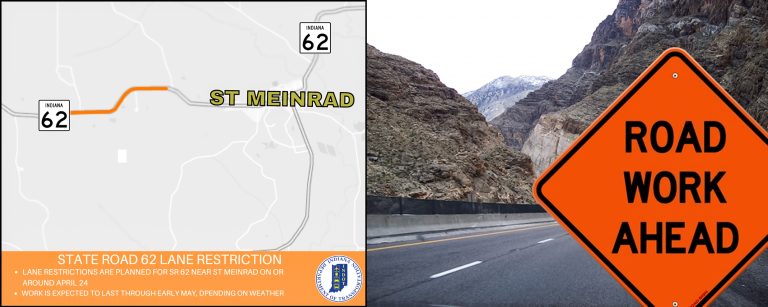 Lane Restrictions Planned for State Road 62