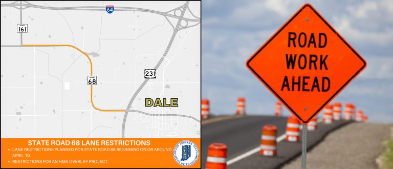 Lane restrictions Planned for State Road 68