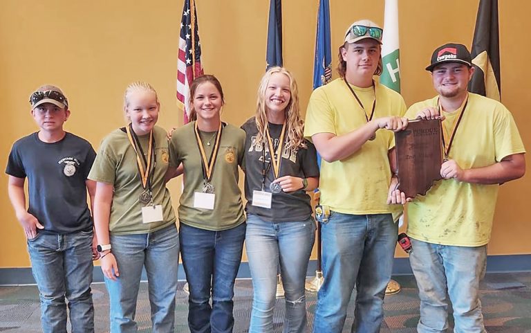 Heritage Hills FFA Crop Scouting Team