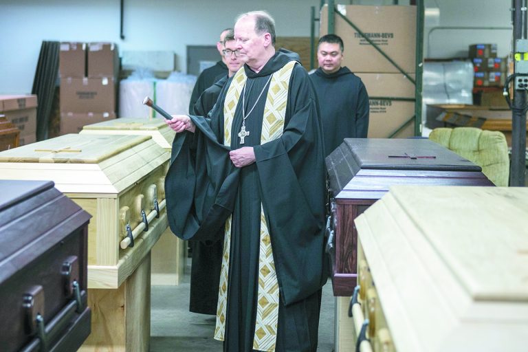 Abbey Caskets hosts Open House, Workshop Tours