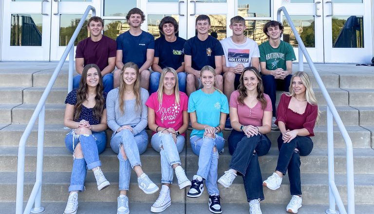 Heritage Hills Football Homecoming Court 2023