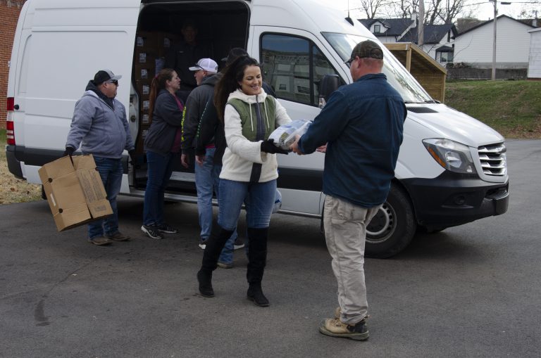 Trucking Turkeys: Flat Ridge Inc. holds giveaway