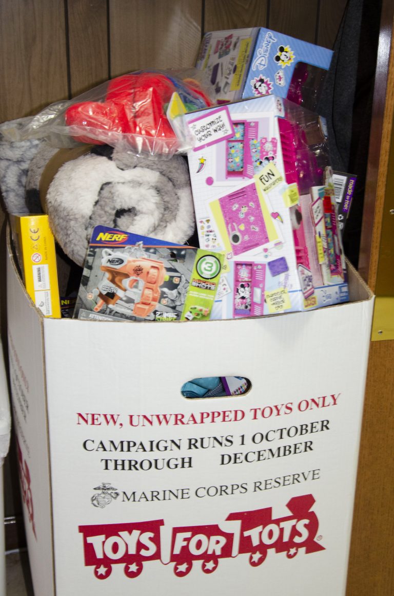 Toys for Tots loads up the sleigh