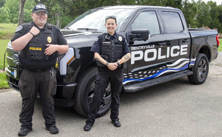 Gentryville Police moving forward at Lightning speed