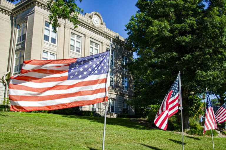 Avenue of Flags fly high for the Fourth of July