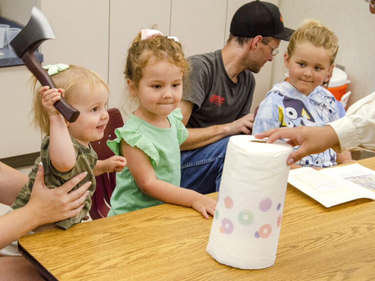 Pioneer Planting at Lincoln Heritage Public Library