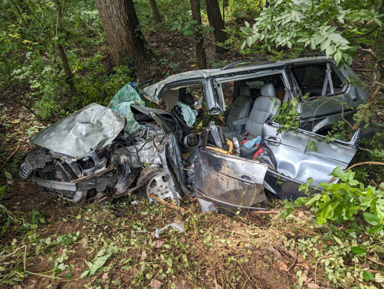Two injured in accident on Silverdale Road