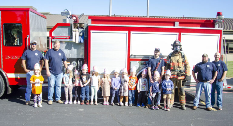 Passing the Torch at Luce Elementary’s Fire Prevention Week