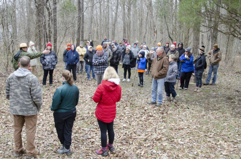 Looking Forward to the Past at First Day Hike