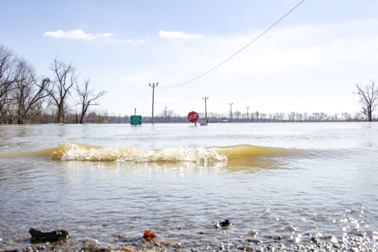 Floodwaters overtake low-lying roads across county