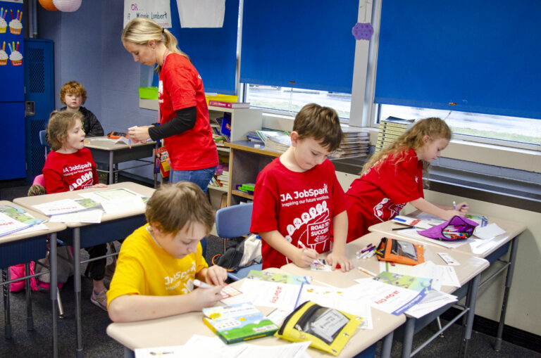 Rockport Elementary students get a crash course on community and commerce