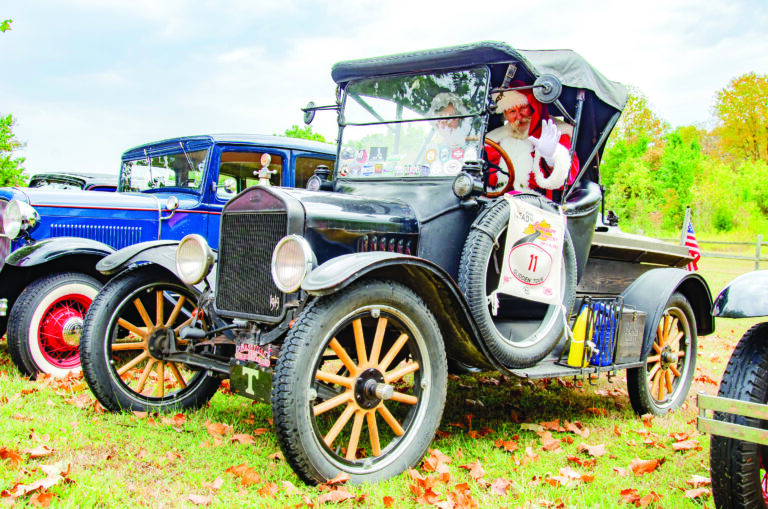 The “wheels of time” stroll through Spencer County historical sites with Glidden Tour