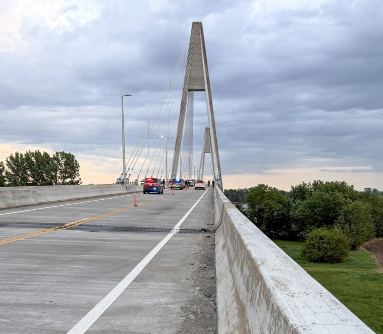 Multi-Agency response leads to safe rescue of individual in crisis on Natcher Bridge
