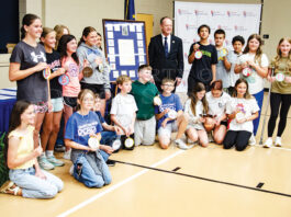 Congressman Messmer celebrates students’ nationally recognized art at Rockport Elementary